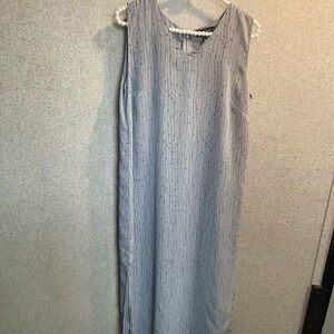 Relativity EUC maxi Dress gray and black size 8